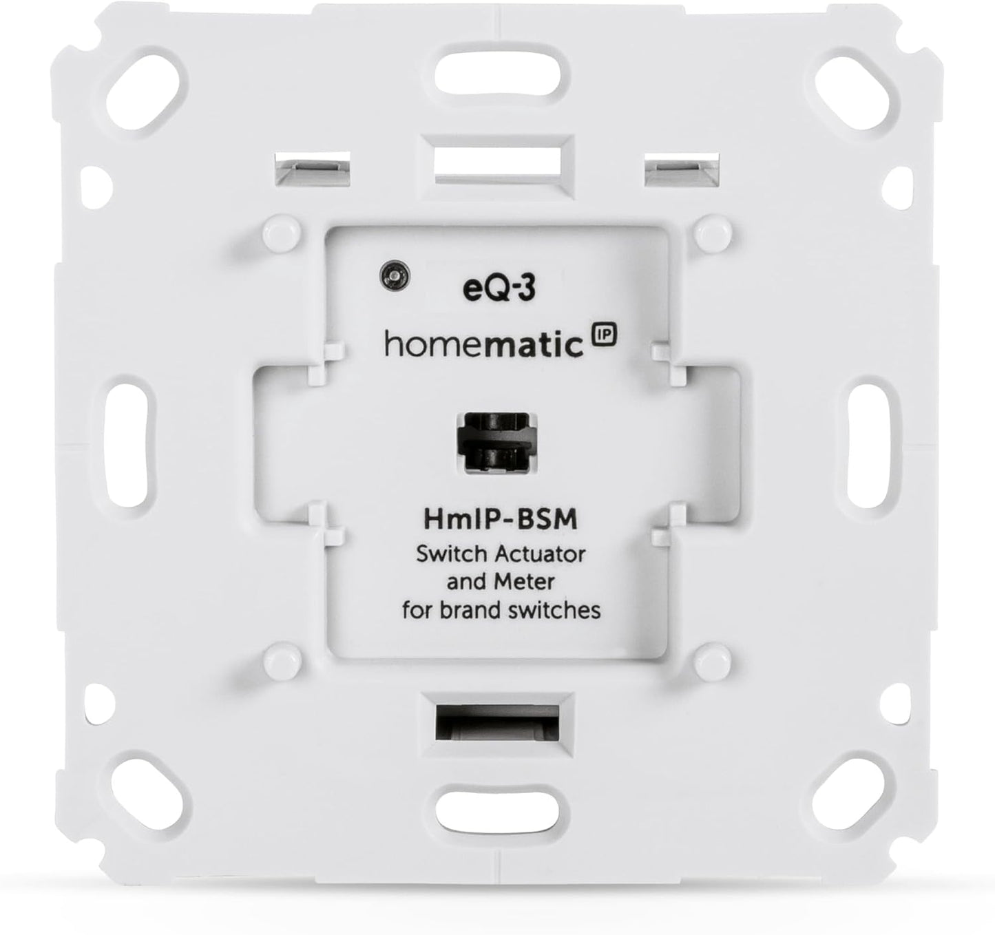 Homematic IP Smart Home Schalt-Mess-Aktor Für Markenschalter, 142720A0