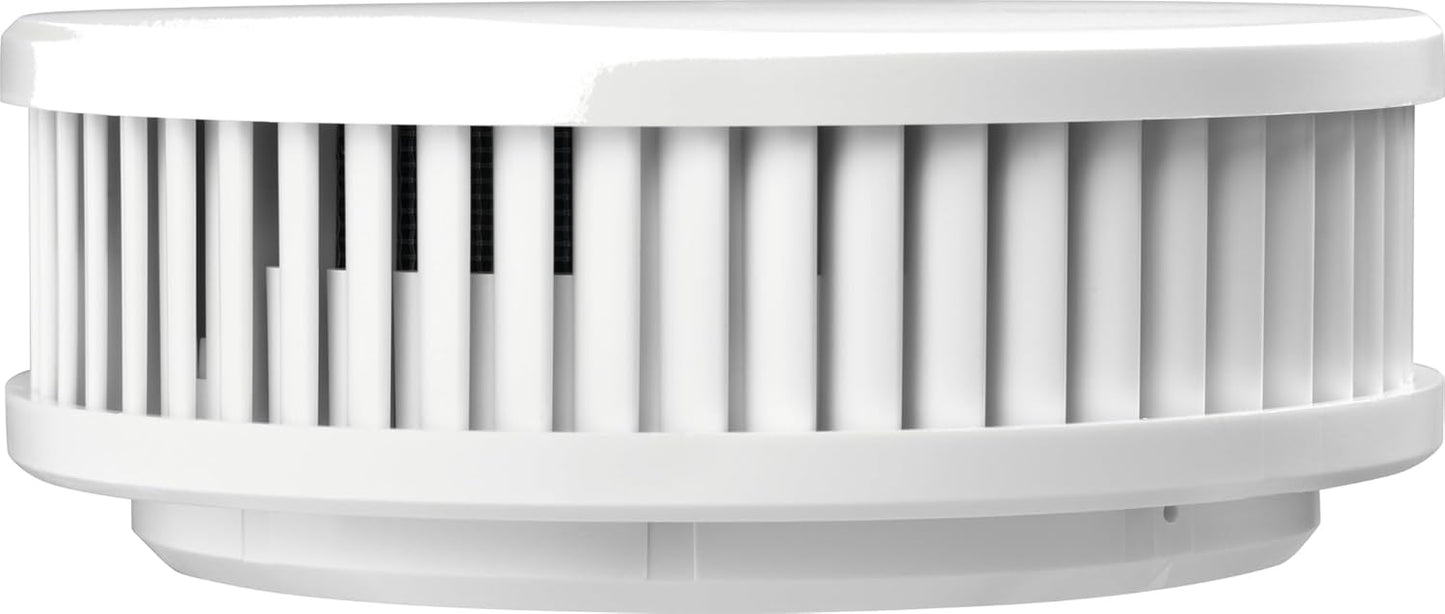 ABUS Rauchmelder RWM250 Mit 12-Jahres-Batterie & Hitzewarnfunktion - Weiß