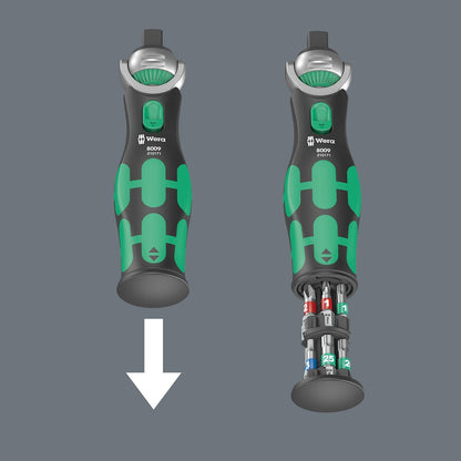 Wera 05004284001 8009 Zyklop Pocket Set 3, Knarren-Satz, 27-teilig