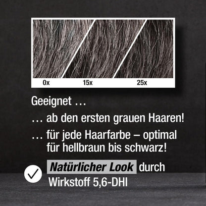 Alpecin Grey Attack Coffein & Color Shampoo - 1 X 200 ml - Haarverdunkelung