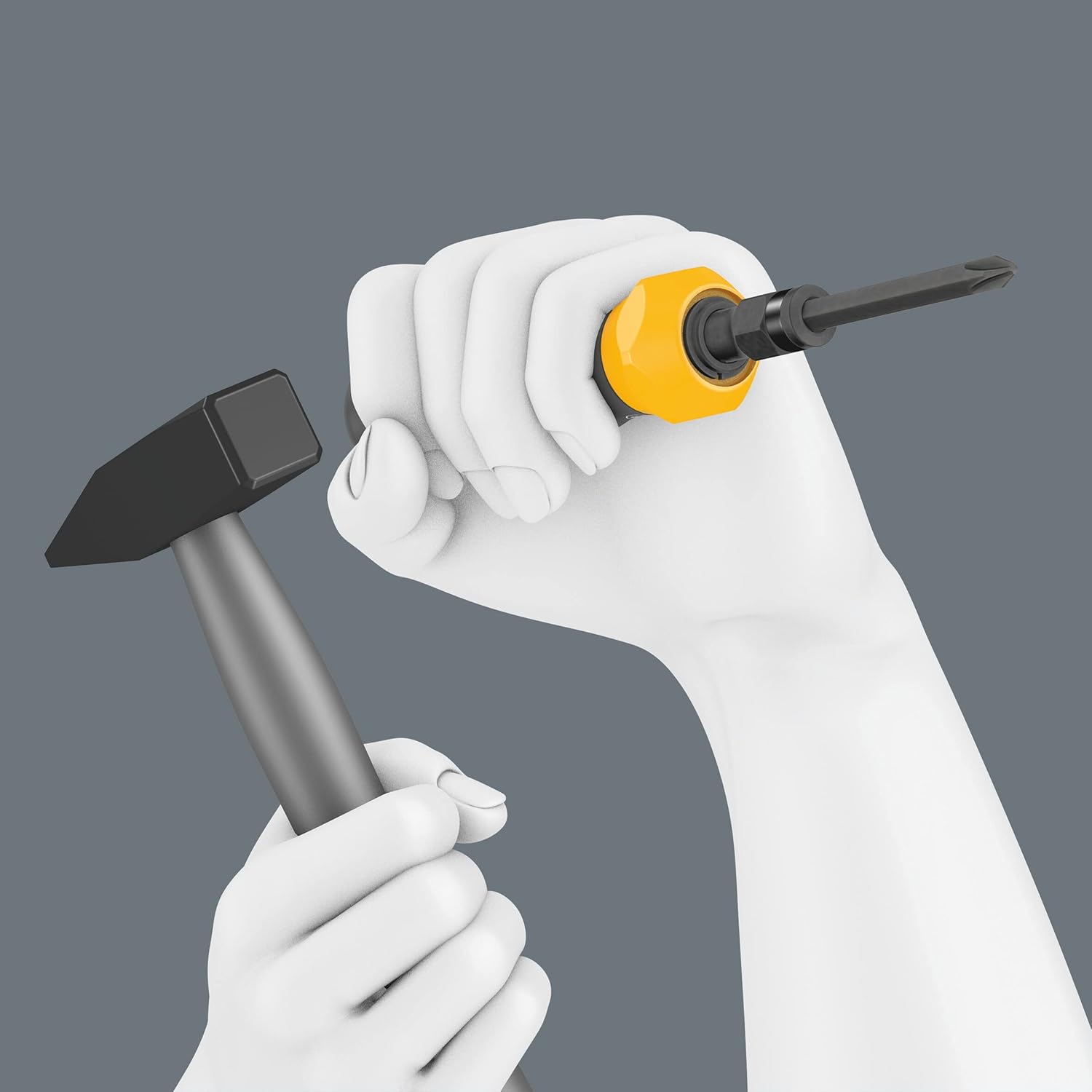 Wera 05018110001 Kraftform Kompakt 900 Set 1, Schlagschraubendreher, 19-Teilig