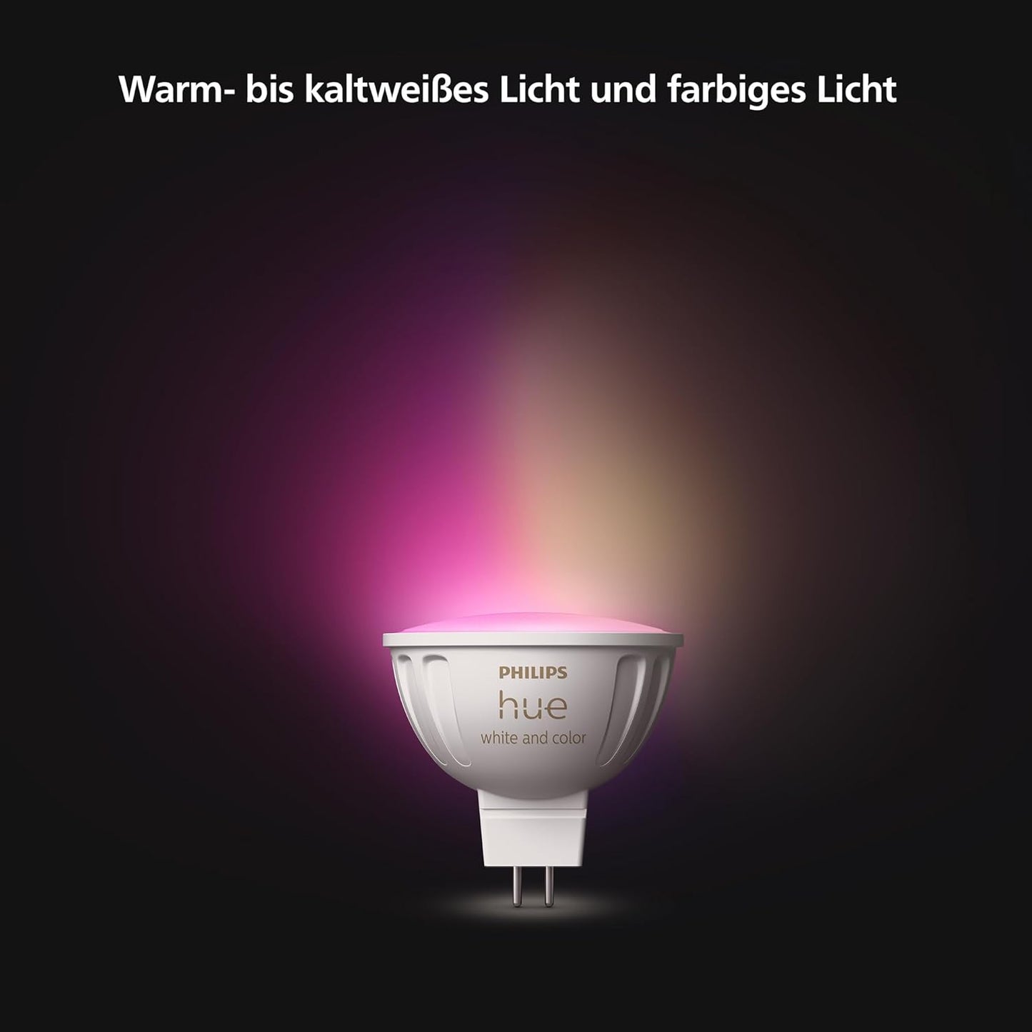 Philips Hue White Ambiance & Color MR16 LED Lampe 1er Pack
