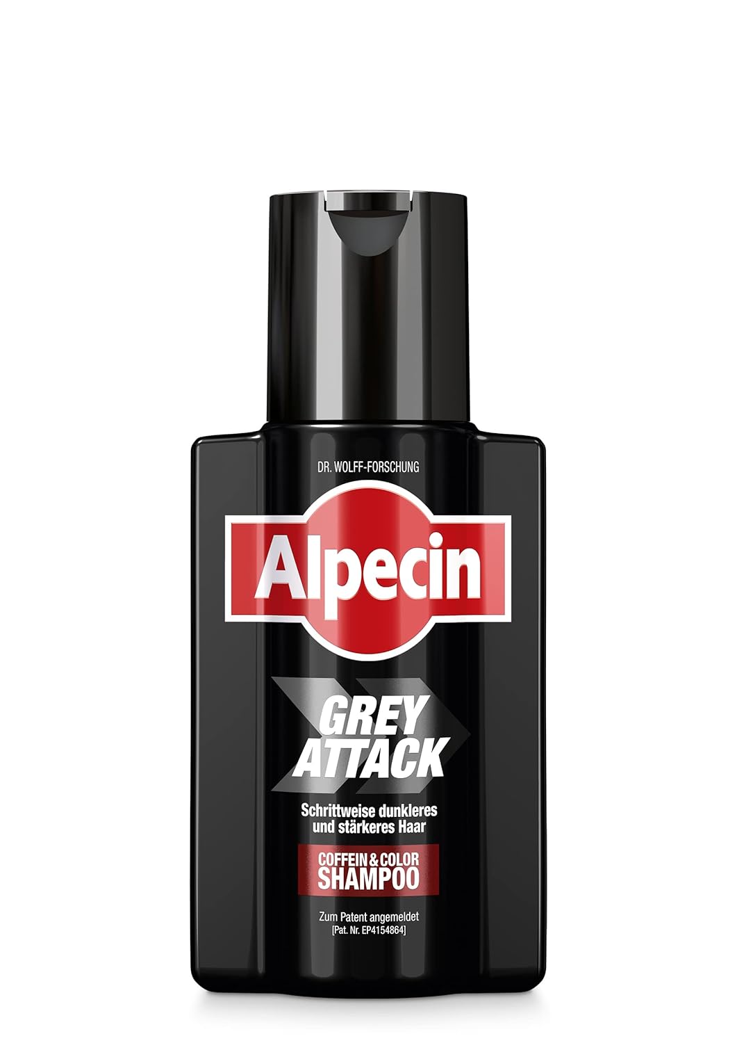 Alpecin Grey Attack Coffein & Color Shampoo - 1 X 200 ml - Haarverdunkelung