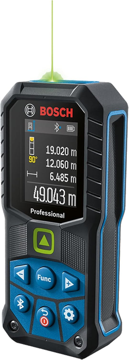 Bosch Professional Laser-Entfernungsmesser GLM 50-27 CG (2 Aa-Batterien, Tasche)