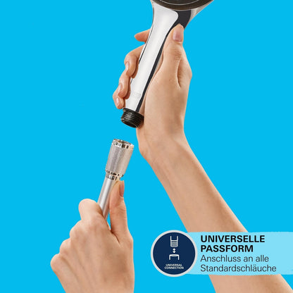 GROHE Vitalio Smartactive 130 Cube, Duschkopf Wassersparend, 26595000