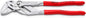KNIPEX Zangenschlüssel, verchromt, 250 mm, greift stufenlos bis 52 mm, Feinverstellung per Knopfdruck, Schraubenschlüssel, Armaturenzange, 86 03 250