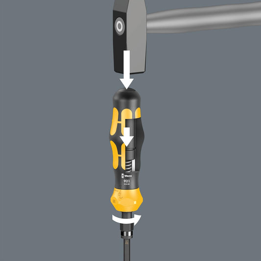 Wera 05018110001 Kraftform Kompakt 900 Set 1, Schlagschraubendreher, 19-Teilig