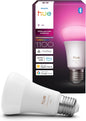 Philips Hue Smart LED A60 Lampe, Weiß und Color Ambiance, E27 Fassung, 8,1W, Vollspektrumlicht 1000K-20000K, 1100 Lumen, dimmbar, kompatibel mit Alexa, Google Assistant und Apple Home, 1er Pack