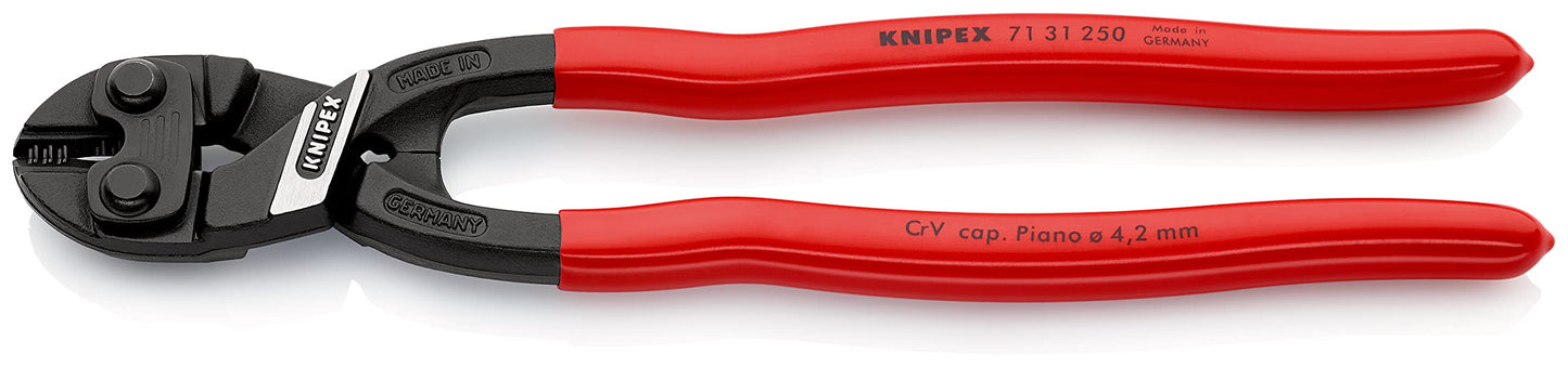 KNIPEX CoBolt Kompakt-Bolzenschneider mit Kunststoff überzogen 200 mm, 71 31 200