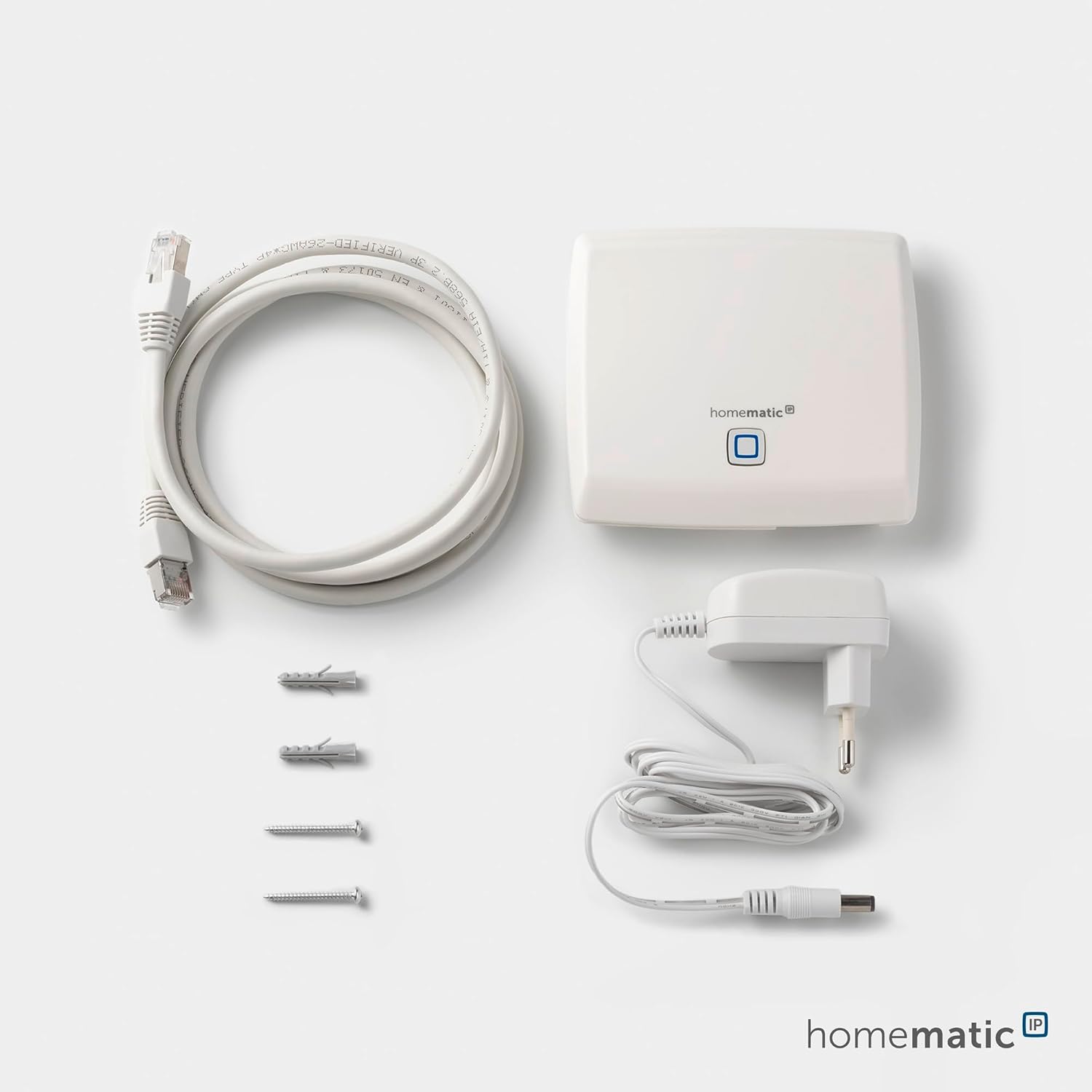 Homematic IP Smart Home Starter Set Rauchwarnmelder,Led-Notbeleuchtung, 150788A0