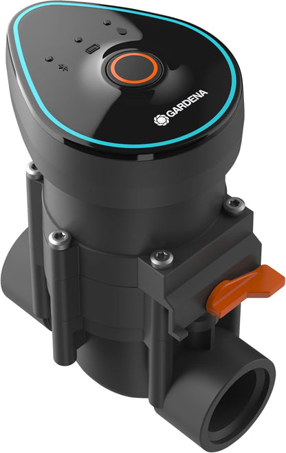 Gardena Bewässerungsventil 9 V Bluetooth: Mit Bluetooth App programmierbare Bewässerungssteuerung, Reichweite bis zu 10 m, 6 unabhängige Zeitpläne (01285-20)