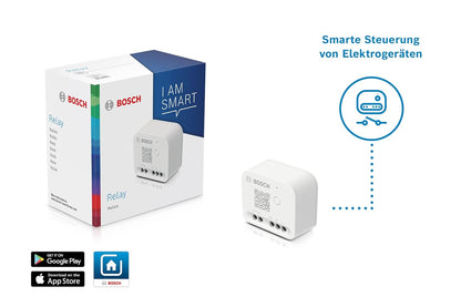 Bosch Smart Home Relais Schalter, Zur Digitalen Steuerung Von Elektr. Geräten