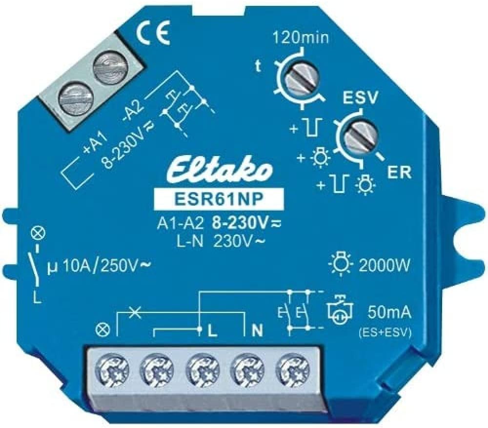 Eltako ESR61NP-8..230V UC Stromstoß-Schaltrelais