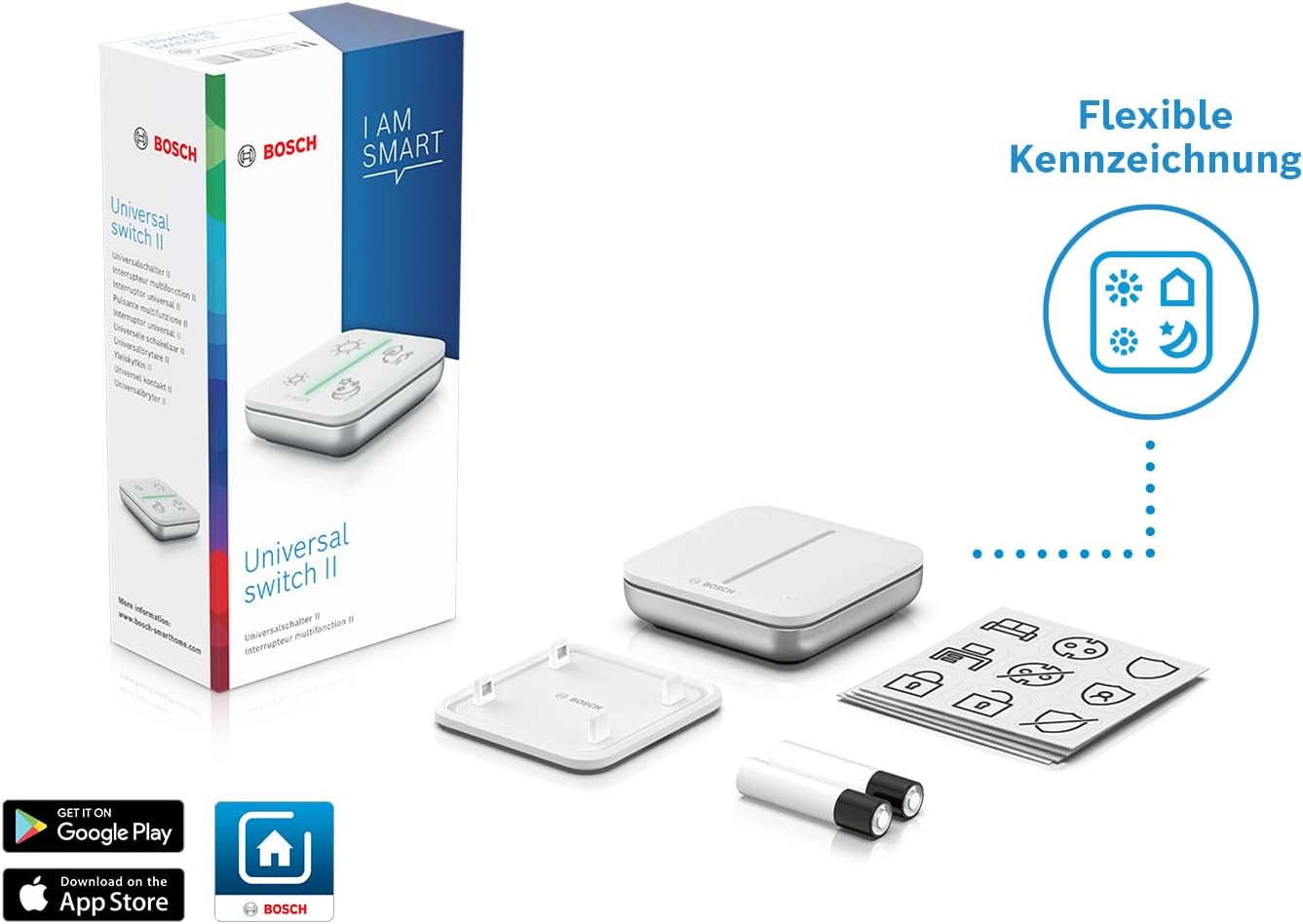 Bosch Smart Home Universalschalter II, Zur Einfachen Steuerung Smarter Geräte