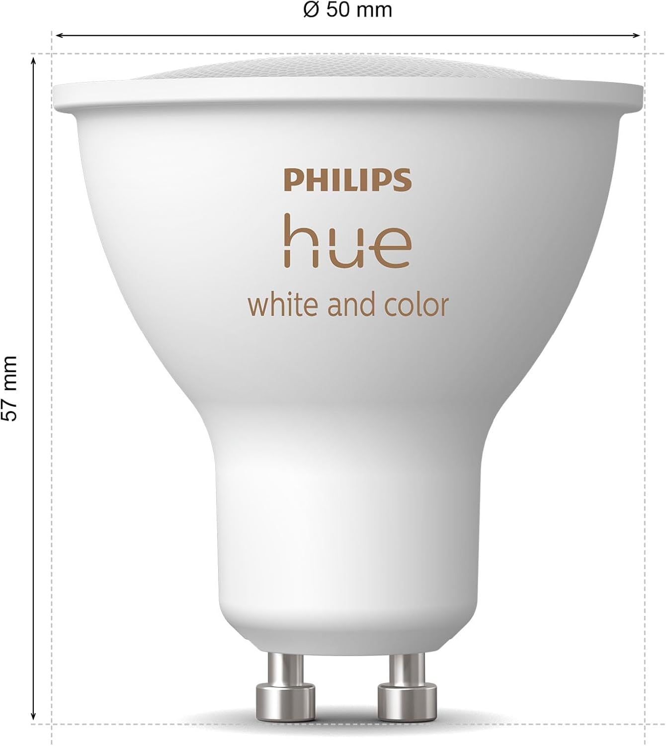 Philips Hue White & Color Ambiance GU10 LED Spot 1er Pack (400 Lm)