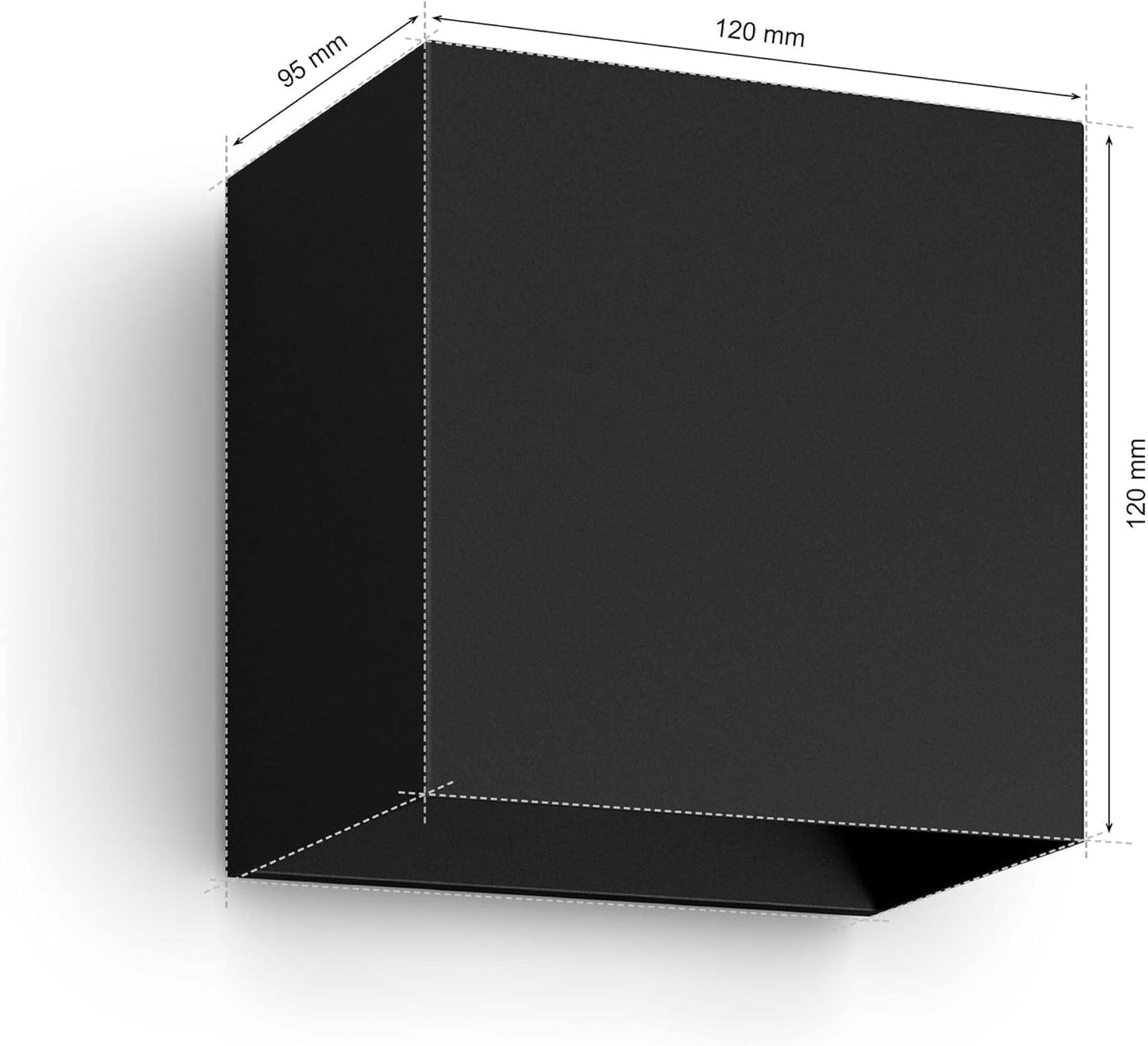 PHILIPS Hue White and Color Ambiance Außenwandleuchte Resonate, Dimmbar