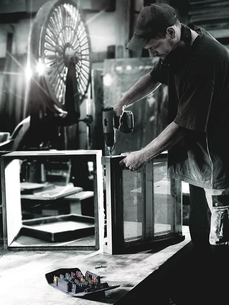 Wera Bit-Sortiment, Bit-Safe 61 Bitorsion 1, 61-Teilig, Schwarz, 05057441001