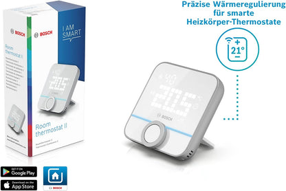 Bosch Smart Home Raumthermostat II Zur Steuerung Smarter Heizkörperthermostate