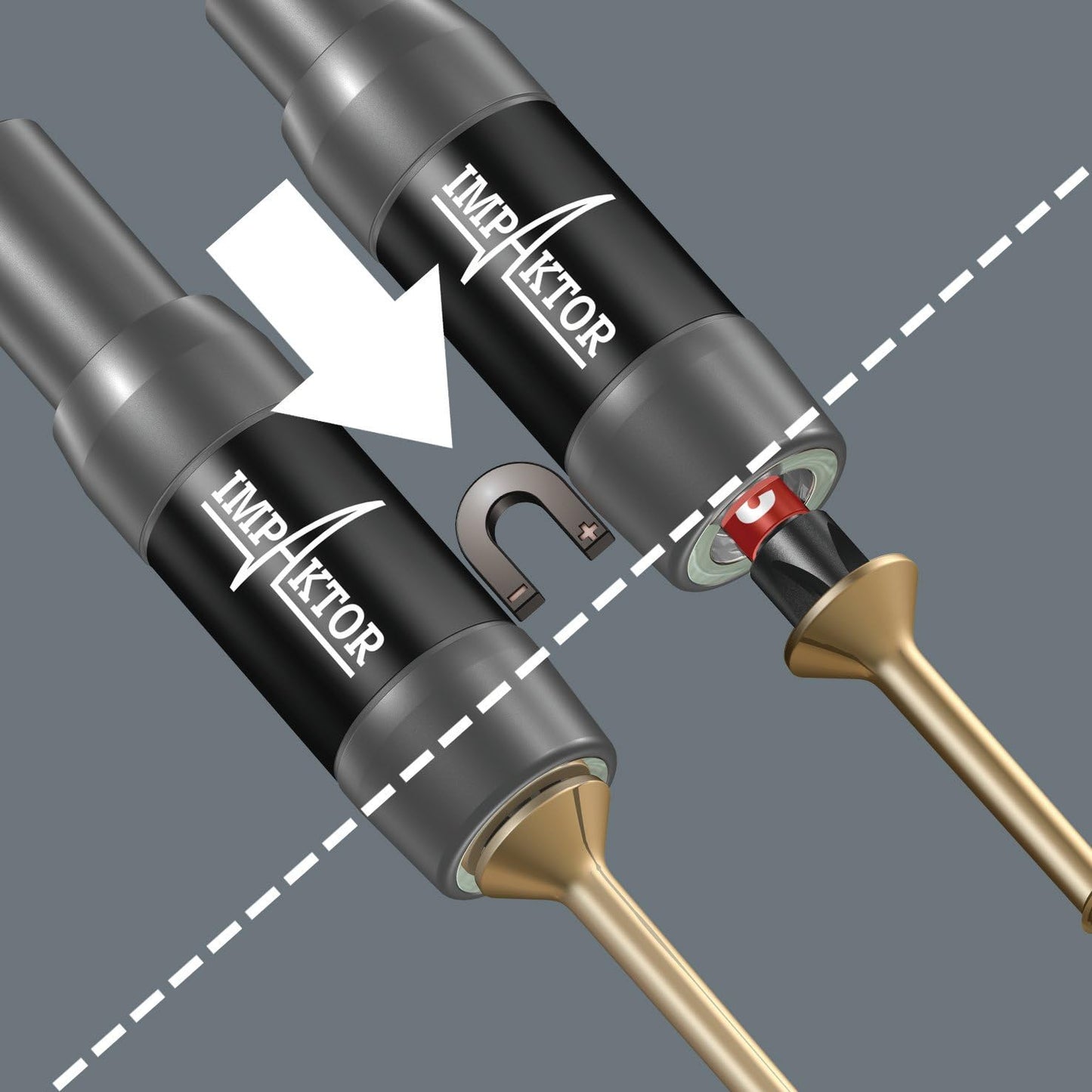 Wera Bit-Sortiment, Bit-Check 10 Impaktor 1 SB, 10-teilig, Wera 05073980001