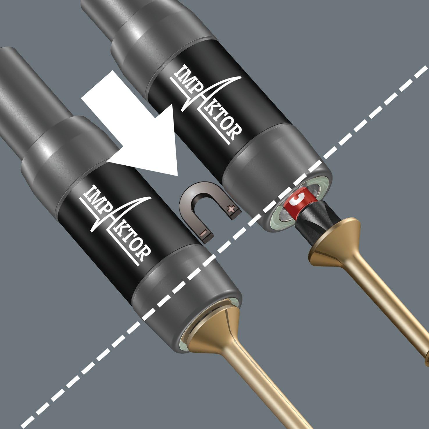 Wera Bit-Sortiment, Bit-Check 10 Impaktor 1 SB, 10-teilig, Wera 05073980001