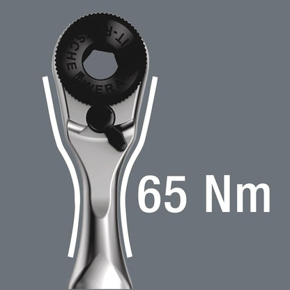 Wera 05135918001 Kraftform Kompakt Zyklop Mini 2, 27-Teilig, One Size