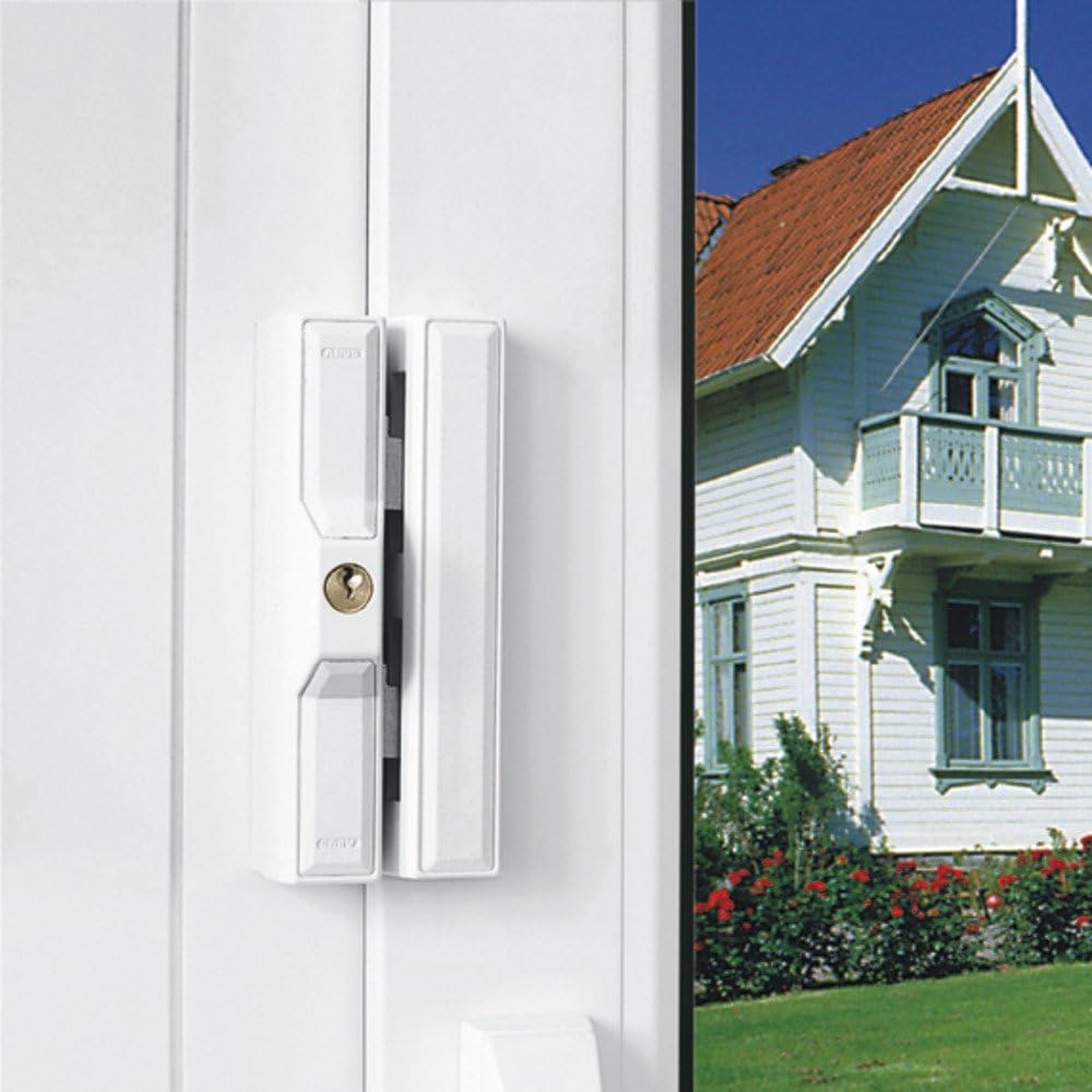 Abus FTS 88 Stabiles Fenster-Zusatzschloss, weiß