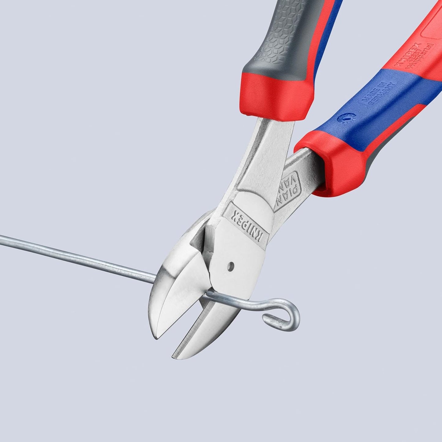 KNIPEX Kraft-Seitenschneider verchromt mit Comfort-Griffen 200 mm, 74 05 200