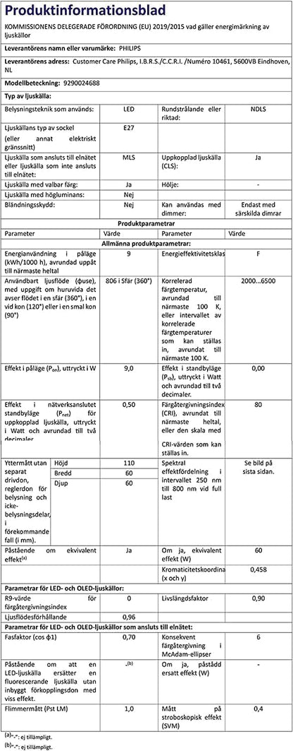 Philips Hue White & Color Ambiance E27 LED Glühbirne, 1100Lm, Einzelpack