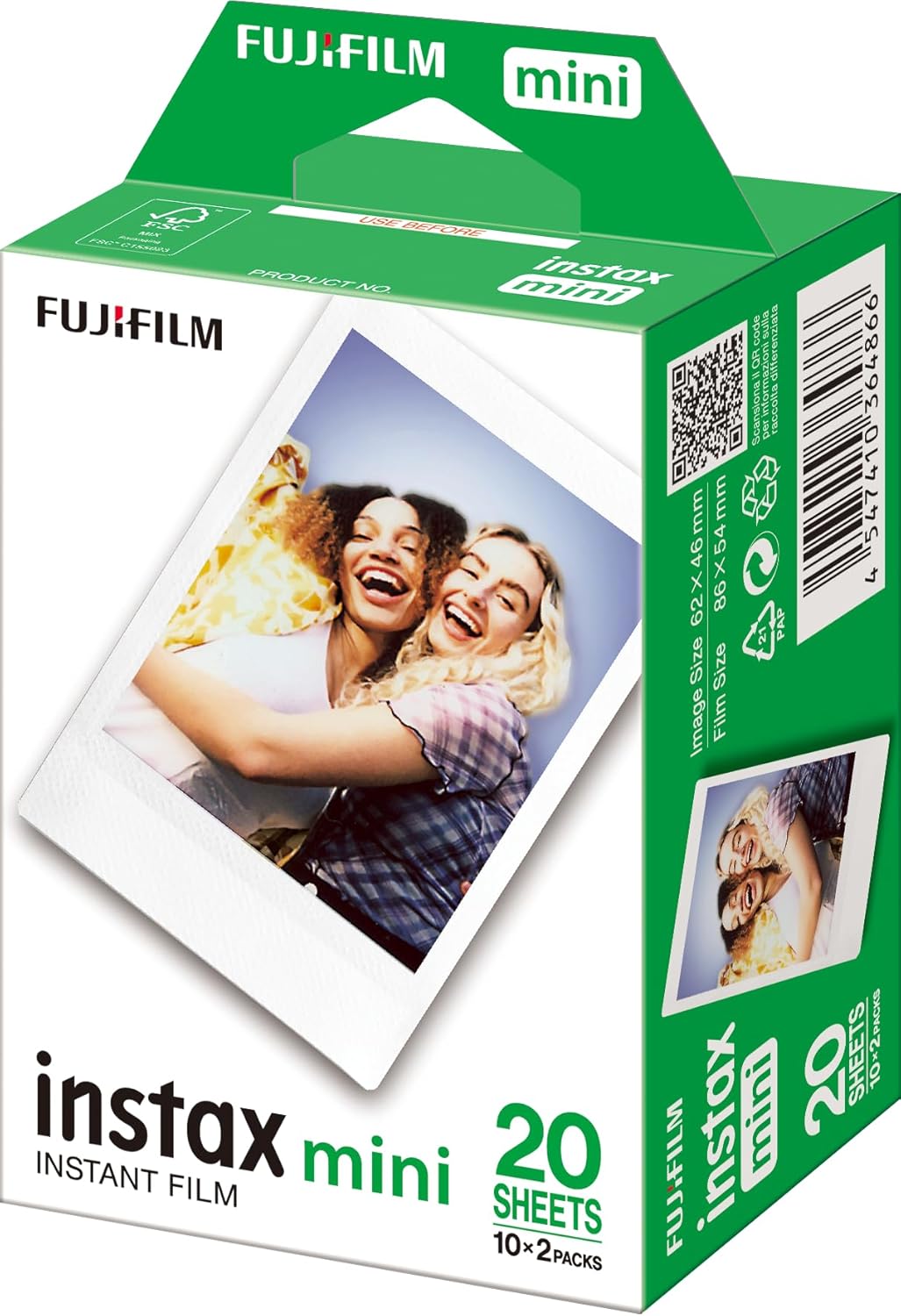INSTAX Mini Film Standard 10x 2 Packs