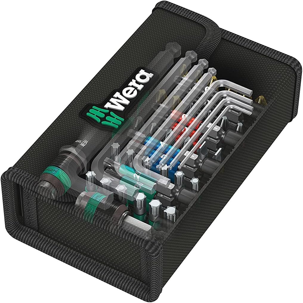 Wera 05057460001 Werkzeug-Set, Kraftform Kompakt 100, 52-Teilig