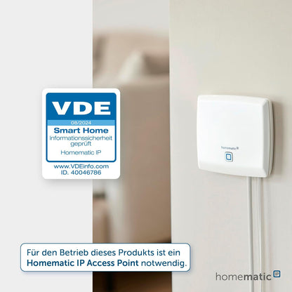Homematic IP Smart Home Schalt-Mess-Aktor Für Markenschalter, 142720A0
