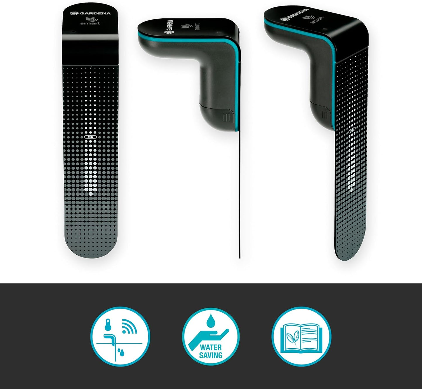 Gardena Smart Sensor: Intelligenter Bodenfeuchtemesser (19040-20)