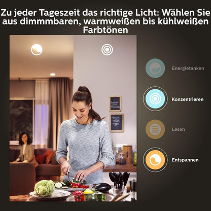 Philips Hue White & Color Ambiance E27 LED Glühbirne, 1100Lm, Doppelpack