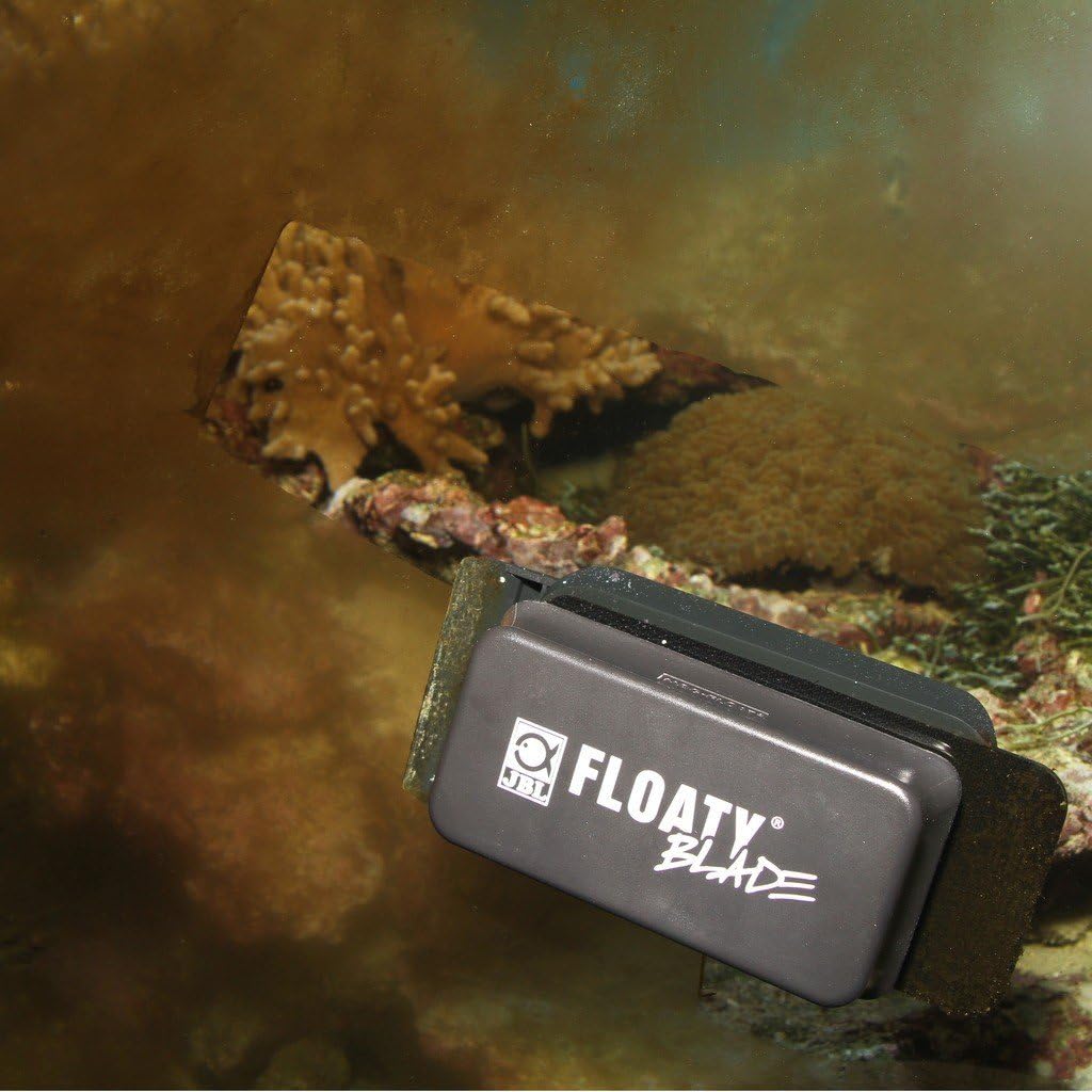 JBL Floaty Blade 6135000 Schwimmender Scheiben-Reinigungsmagnet, XL