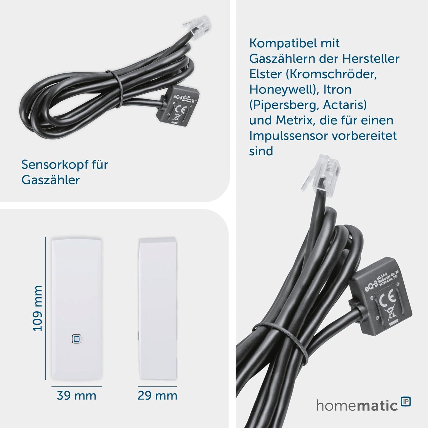 Homematic IP Funk Schnittstelle Hmip-Esi-Gas