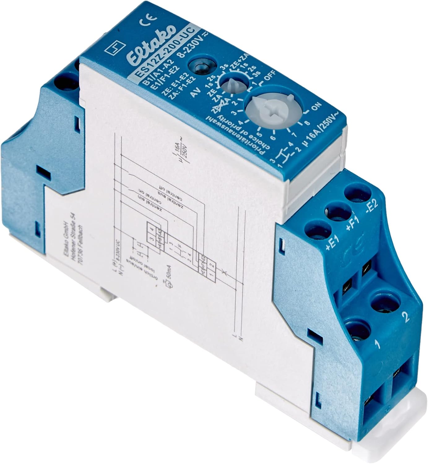 Eltako ES12Z-200-8..230V UC Stromstoßschalter Mit Potentialfreien Kontakten