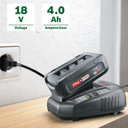 Bosch Akku 18V 4.0 Ah Powerplus (1 Akku 18V 4.0 Ah, 18 Volt System, Im Karton)