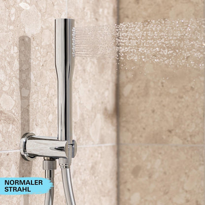 GROHE Vitalio Get, Wassersparender Duschkopf, Antikalk System, Chrom, 27458000