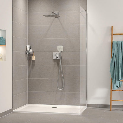 GROHE Vitalio Smartactive 130 Cube, Duschkopf Wassersparend, 26595000