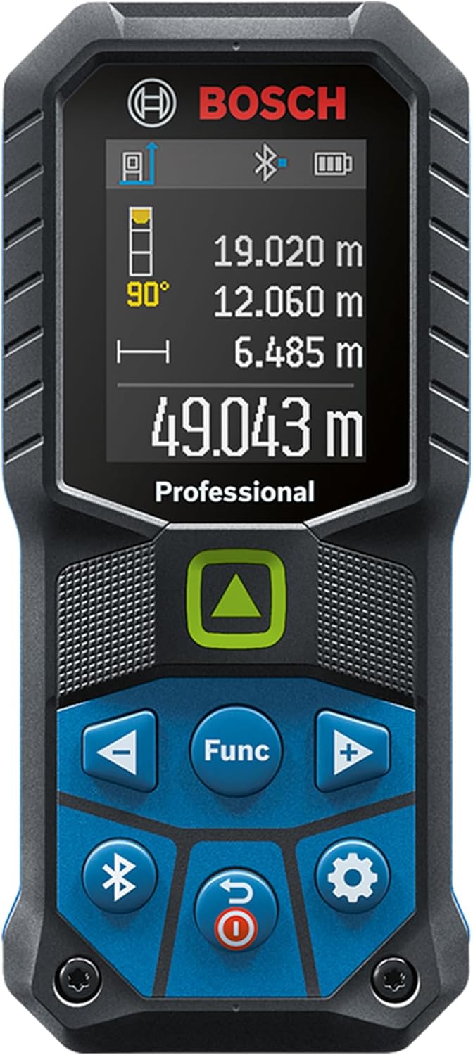 Bosch Professional Laser-Entfernungsmesser GLM 50-27 CG (2 Aa-Batterien, Tasche)