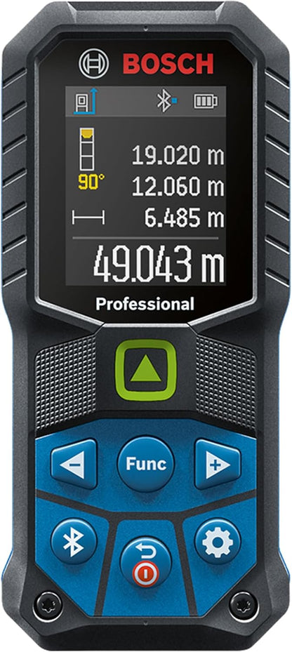 Bosch Professional Laser-Entfernungsmesser GLM 50-27 CG (2 Aa-Batterien, Tasche)