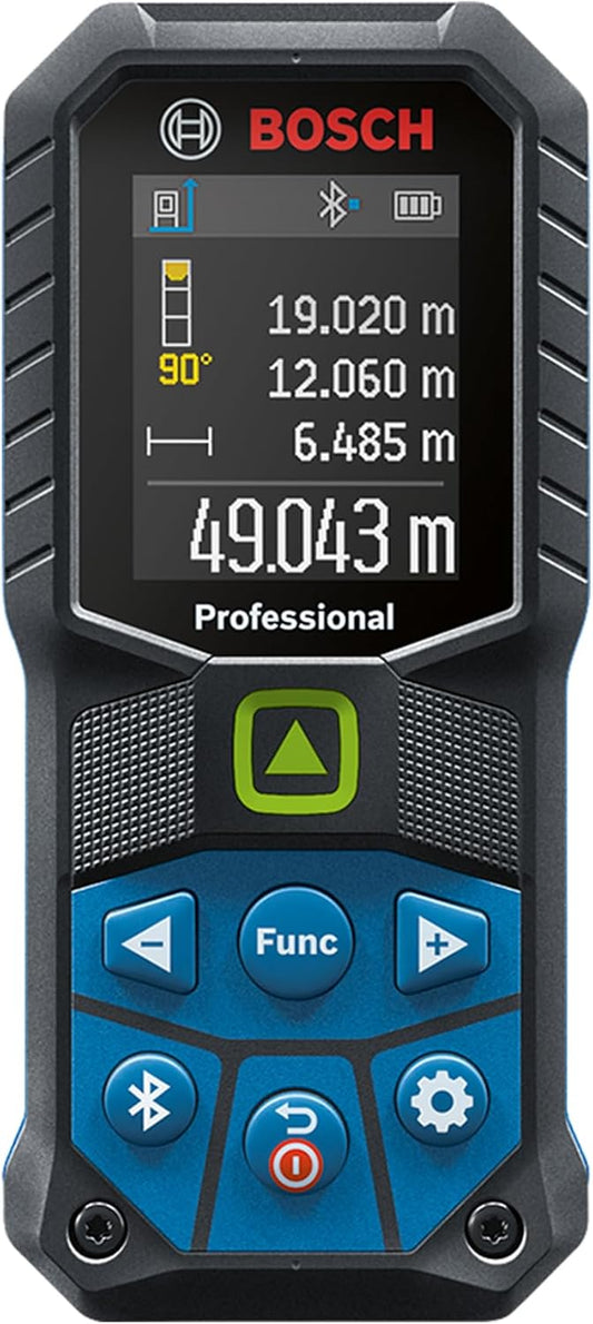 Bosch Professional Laser-Entfernungsmesser GLM 50-27 CG (2 Aa-Batterien, Tasche)