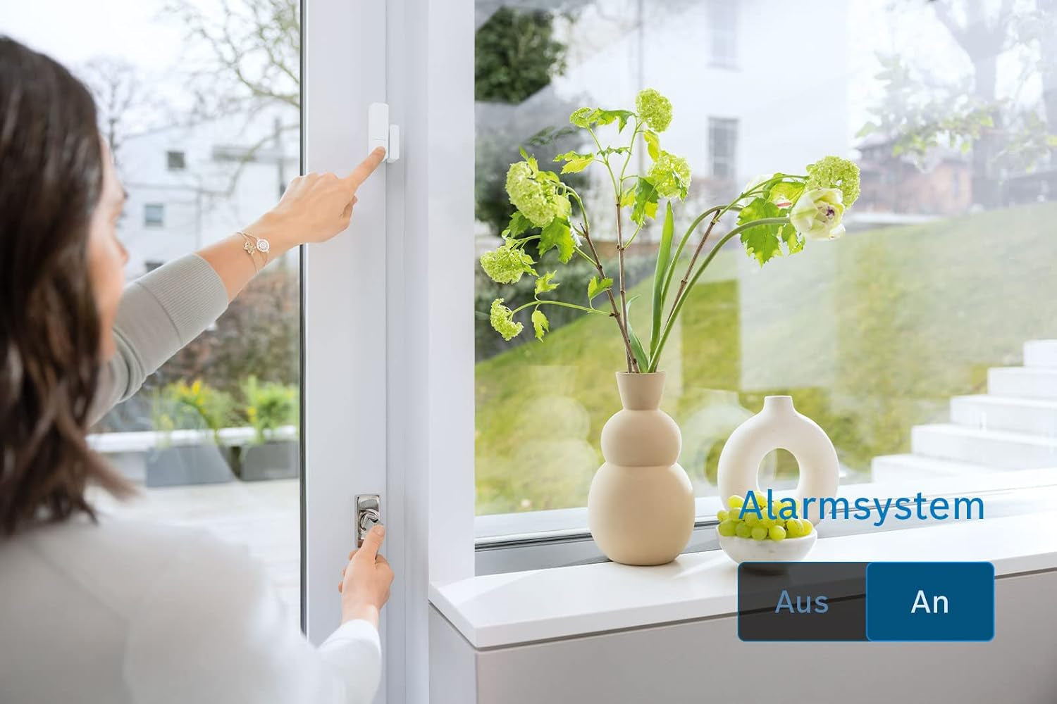 Bosch Smart Home Tür-/Fensterkontakt II Plus, Einbruchschutz, Weiß