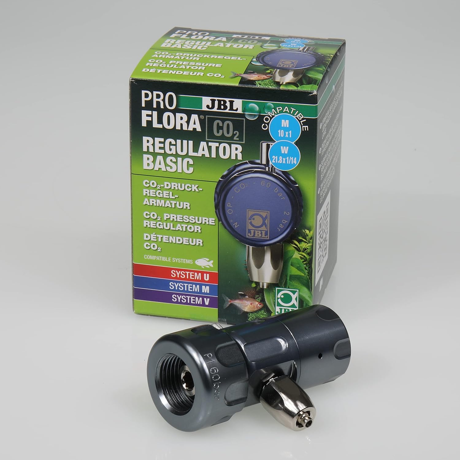 JBL PROFLORA CO2 REGULATOR BASIC, Druckregelarmatur Für Co2-Düngeanlagen