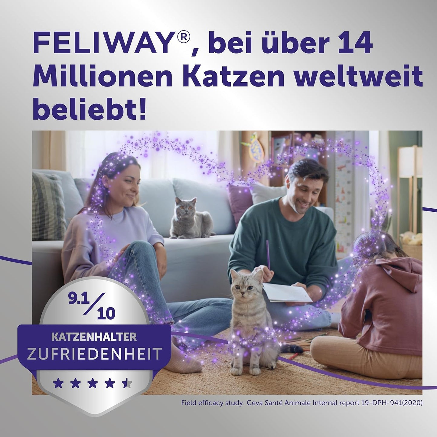 FELIWAY Optimum Start-Set | Verdampfer Für Die Steckdose + 48ml Flakon