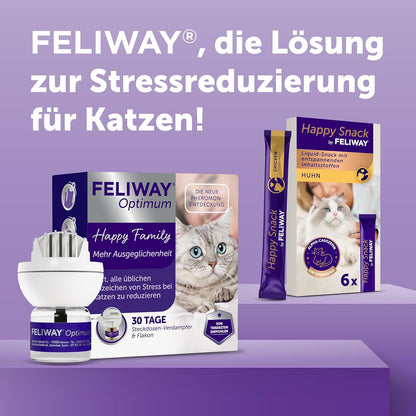 FELIWAY Optimum Start-Set | Verdampfer Für Die Steckdose + 48ml Flakon