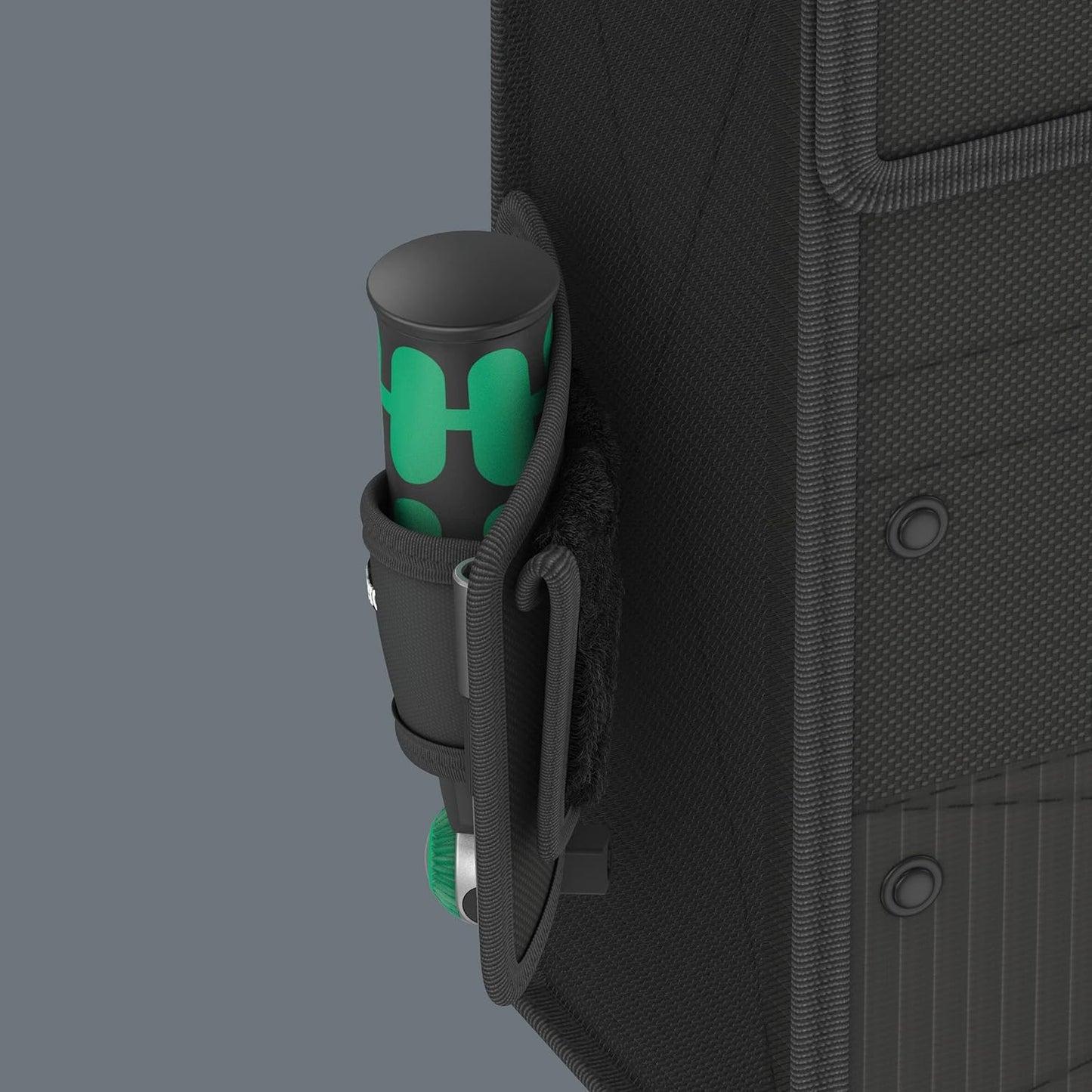 Wera 05004281001 8009 Zyklop Pocket Set 2, Knarren Satz, 17-Teilig, Schwarz-Grün