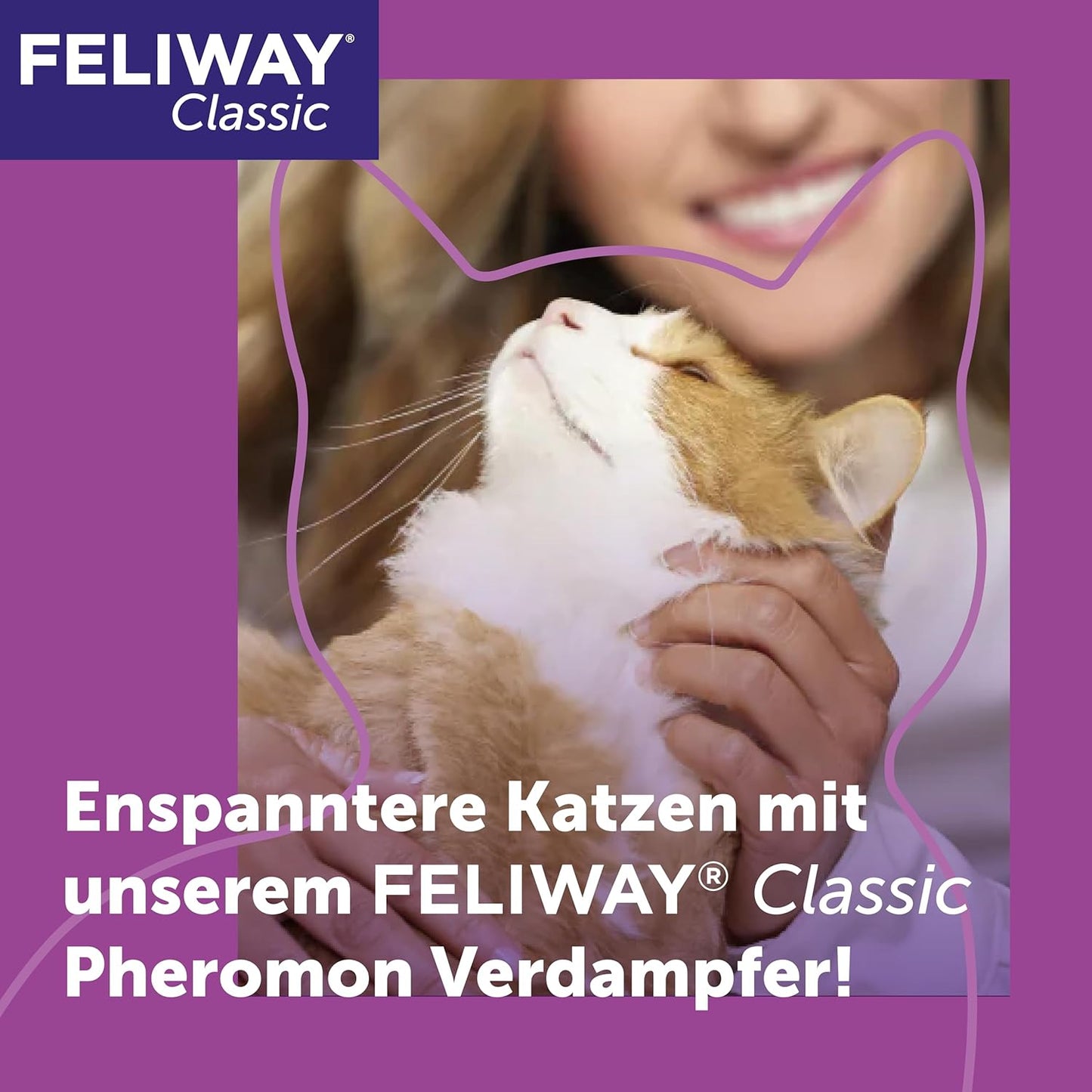 FELIWAY Classic 30 Tage Pheromon Verdampfer Start-Set, 48ml