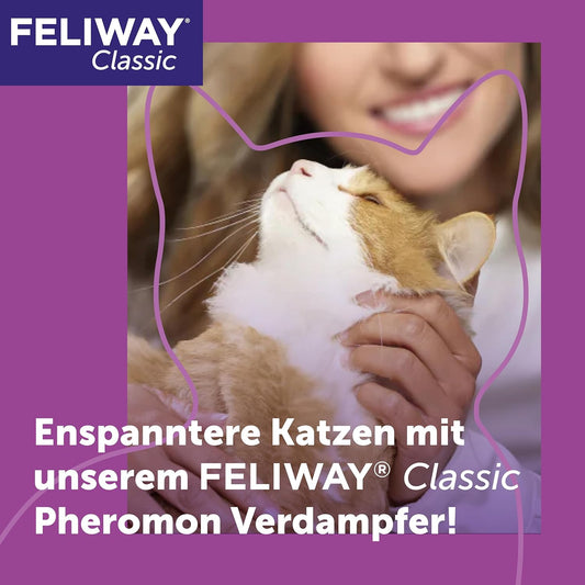 FELIWAY Classic 30 Tage Pheromon Verdampfer Start-Set, 48ml