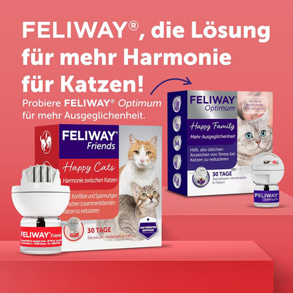 FELIWAY Friends 30 Tage Pheromon Verdampfer Start-Set, 48ml